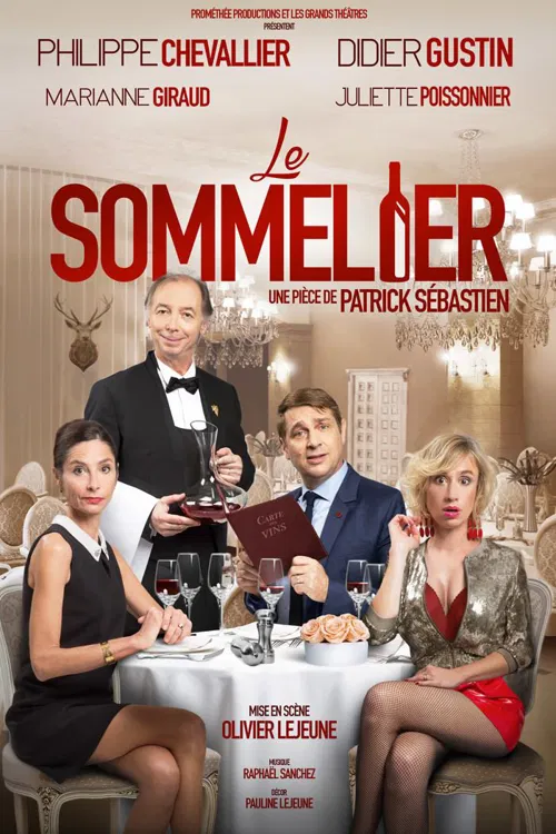 Affiche de Le Sommelier | avec Philippe Chevallier et Didier Gustin