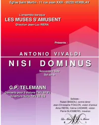 Concert baroque Vivaldi et Telemann - 