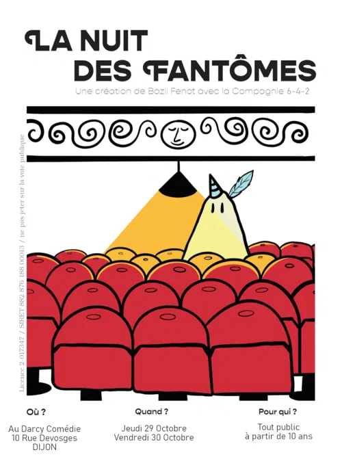 Affiche de La nuit des Fantômes