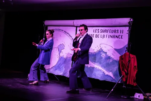 Affiche de Les Surfeurs de la finance