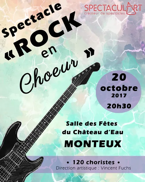 Affiche de Rock en Choeur