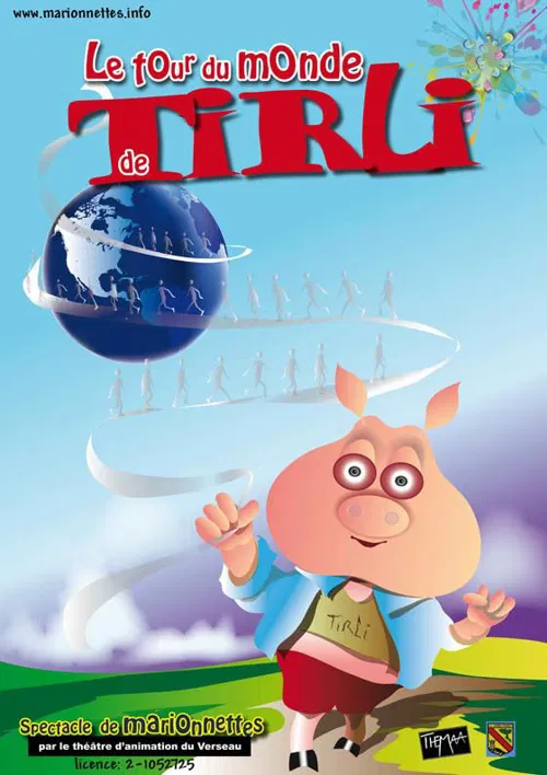 Affiche de Le tour du monde de Tirli