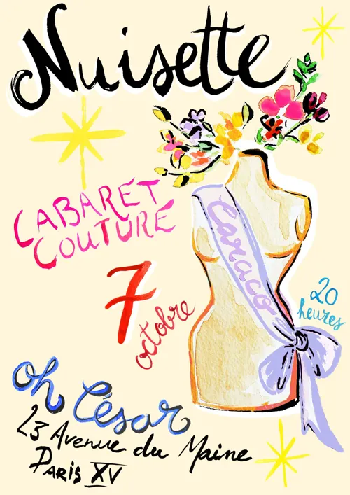Affiche de Cabaret Nuisette