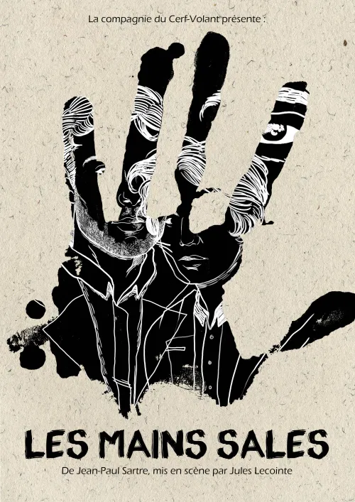 Affiche de Les mains sales