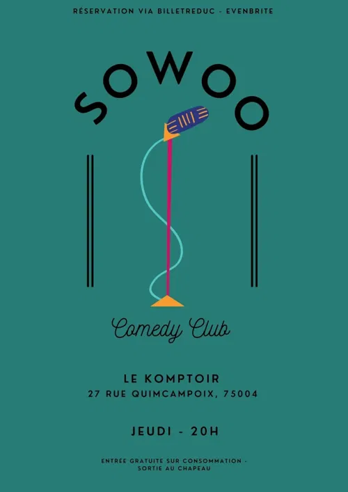 Affiche de SoWoo Comedy Club