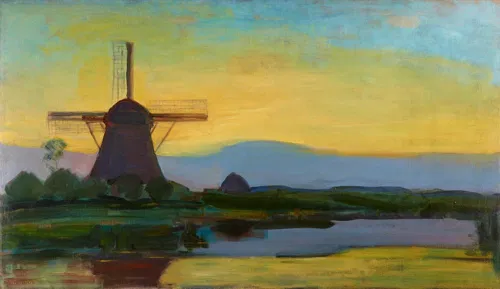 Affiche de Visite guidée : Exposition Mondrian figuratif