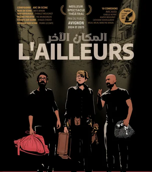 Affiche de L'ailleurs au Festival Off d'Avignon 2026