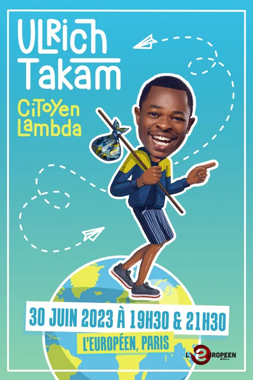Affiche de Ulrich Takam dans Citoyen Lambda