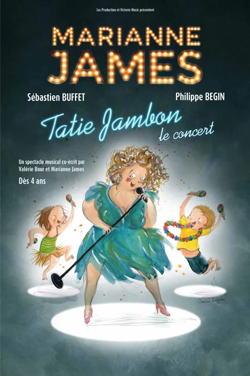 Affiche de Marianne James dans Tatie Jambon