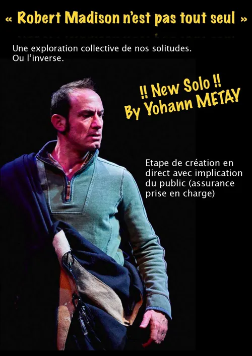 Affiche de Yohann Métay dans Nouveau spectacle