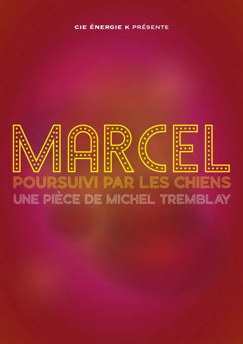 Affiche de Marcel poursuivi par les chiens