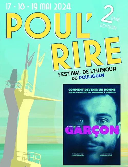 Affiche de Sam dans Garçon | Festival Poul'Rire 2ème édition