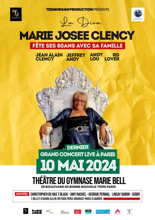 Affiche de Marie Josée Clency