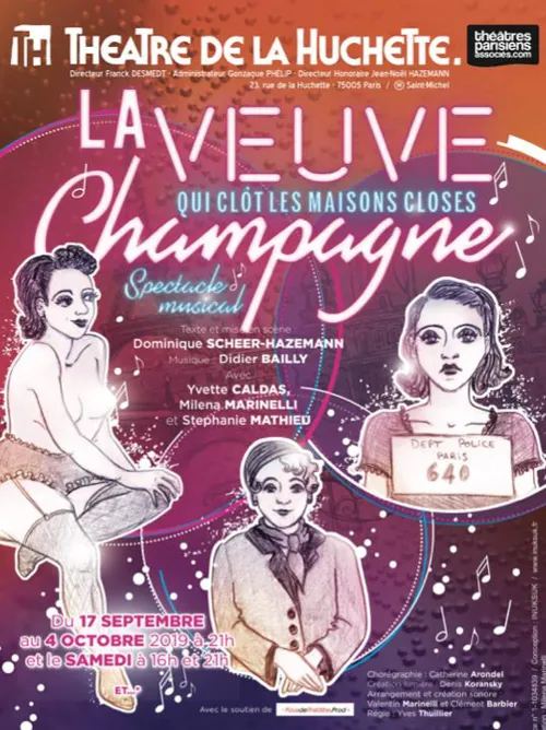 Affiche de La veuve champagne