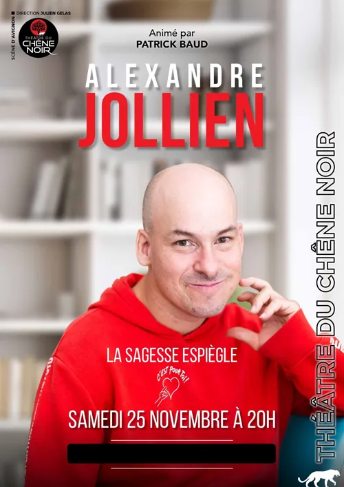 Affiche de Alexandre Jollien : La sagesse espiègle