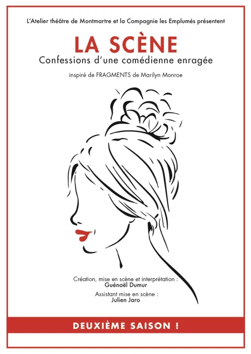 Affiche de La scène, confessions d'une comédienne enragée