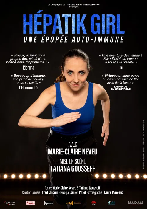 Affiche de Hépatik Girl, une épopée auto-immune