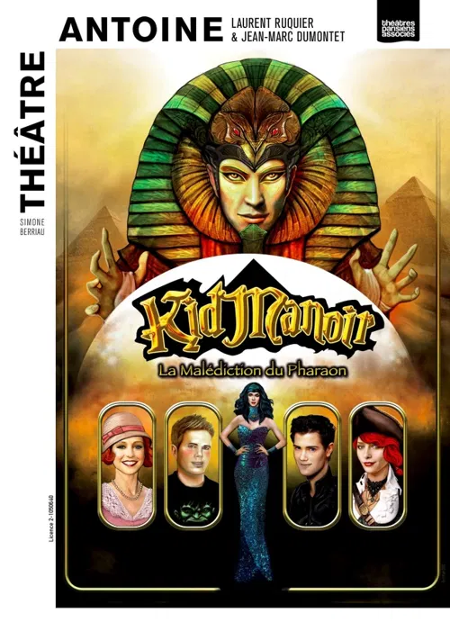 Affiche de Kid Manoir La malédiction du Pharaon