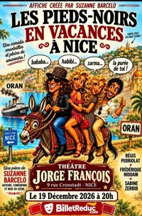 Affiche de Les pieds-noirs en vacances à Nice
