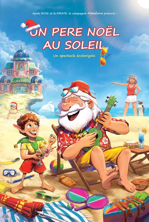 Affiche de Un père Noël au soleil