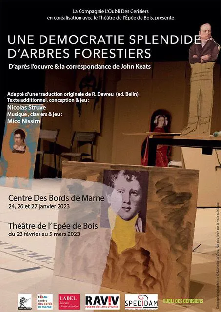 Affiche de Une démocratie splendide d'arbres forestiers