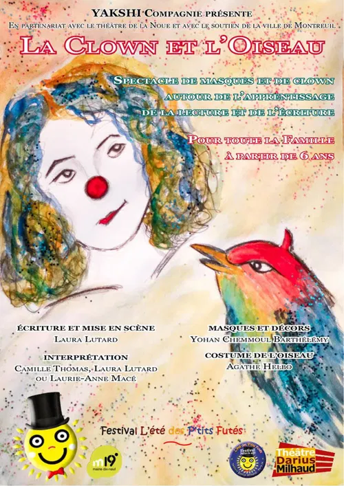 Affiche de La clown et l'oiseau