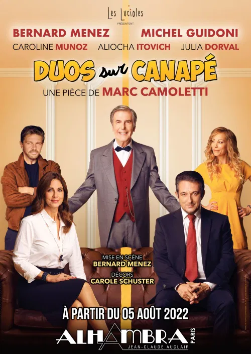 Affiche de Duos sur canapé | avec Bernard Menez
