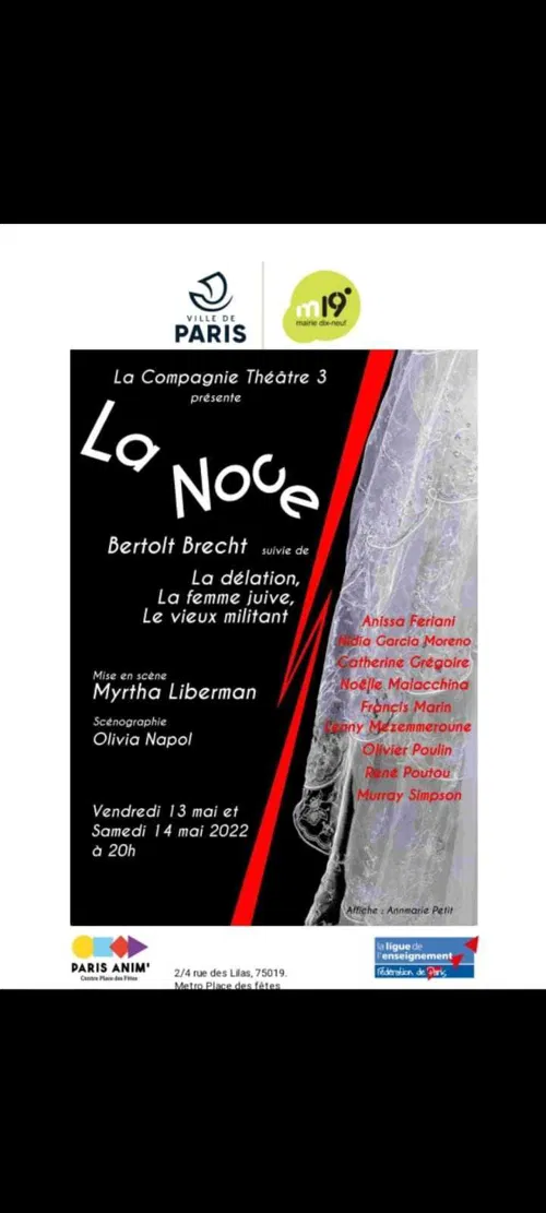 Affiche de La noce