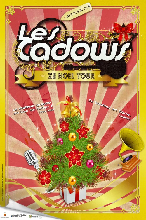 Affiche de Les Cadows, Ze Noël Tour