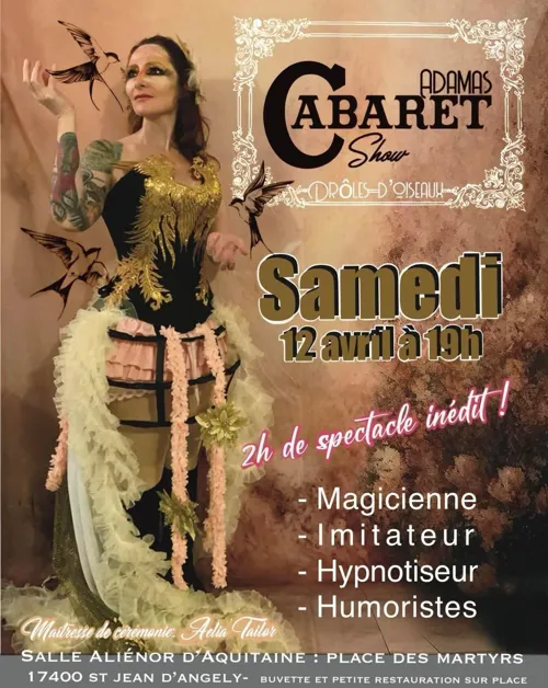 Affiche de Adamas Cabaret Show