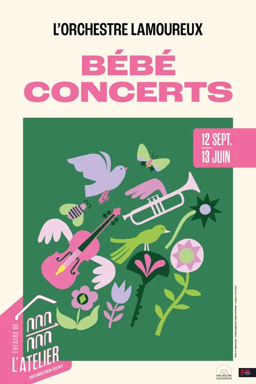 Affiche de Bébé concerts