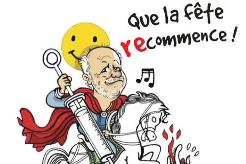 Affiche de Marc Jolivet dans Que la fête recommence