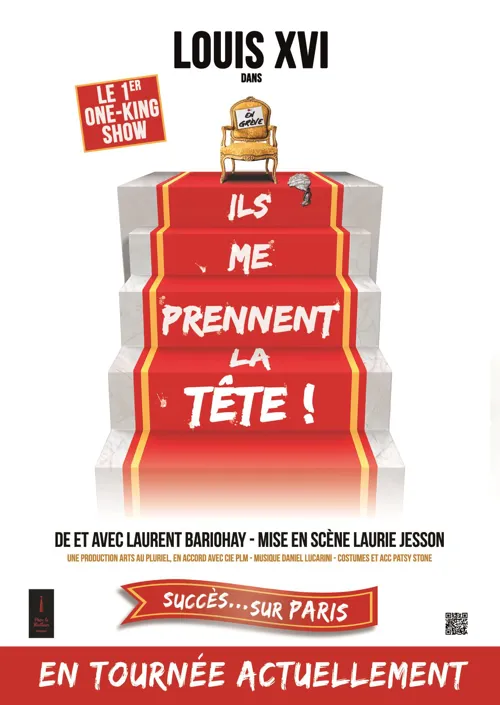Affiche de Louis XVI dans Ils me prennent la tête