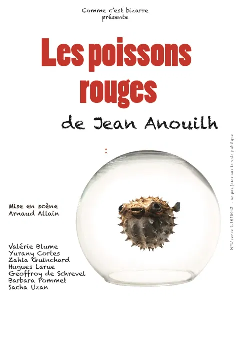 Affiche de Les poissons rouges
