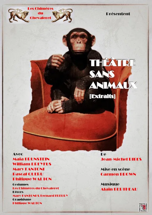 Affiche de Théâtre sans animaux