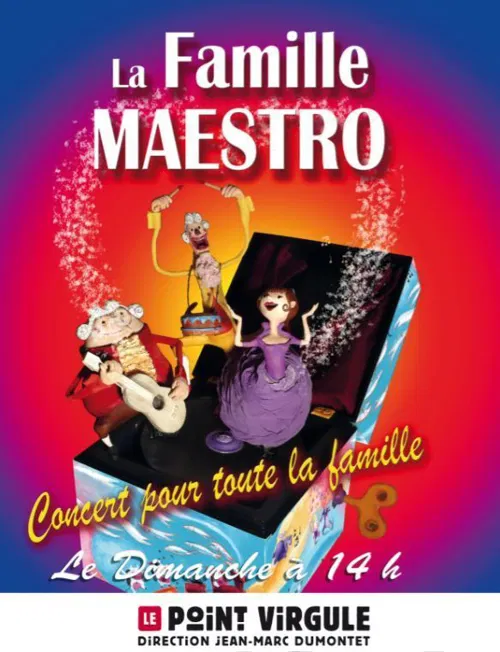 Affiche de La famille Maestro