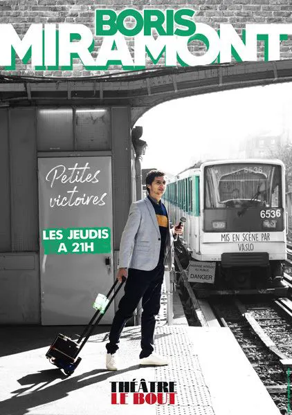 Affiche de Boris Miramont dans Petites Victoires