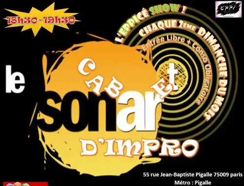 Affiche de Cabaret d'improvisation