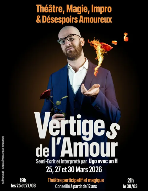 Affiche de Ugo avec un H dans Vertiges de l'amour