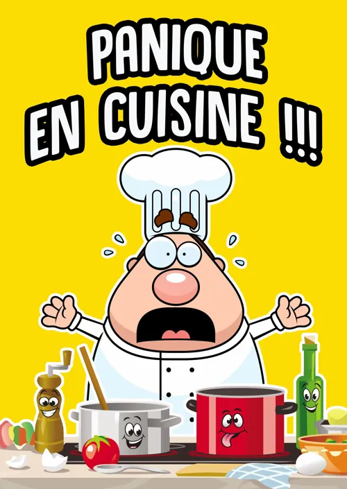 Affiche de Panique en cuisine !