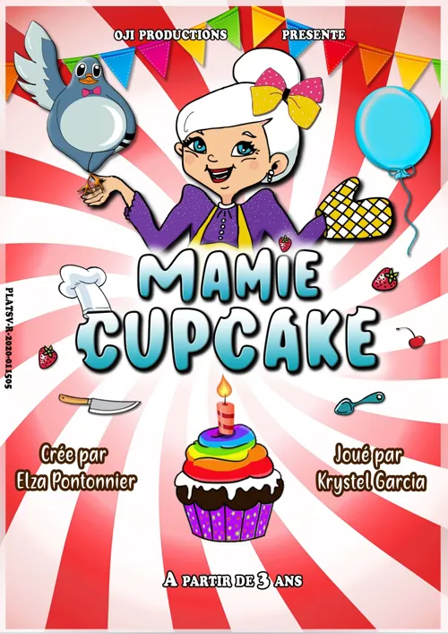 Affiche de Mamie Cupcake