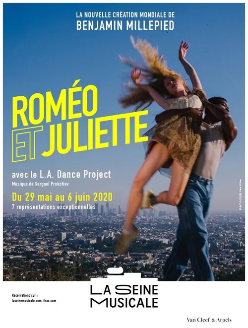 Affiche de Roméo et Juliette | Benjamin Millepied