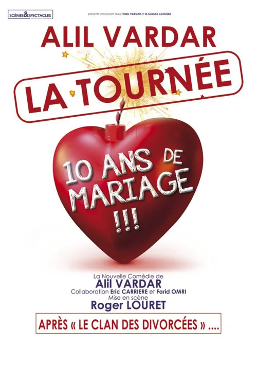 Affiche de 10 ans de mariage
