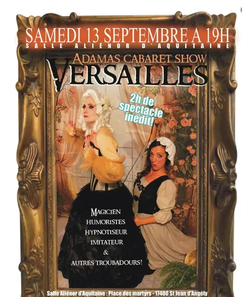 Affiche de Adamas Cabaret Show : Versailles