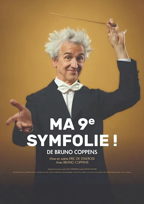 Affiche de Bruno Coppens dans Ma 9e symfolie