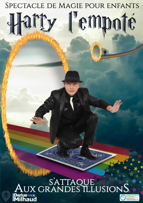 Affiche de Harry l'empoté s'attaque aux grandes illusions