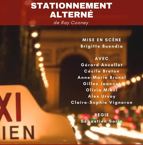Affiche de Stationnement Alterné