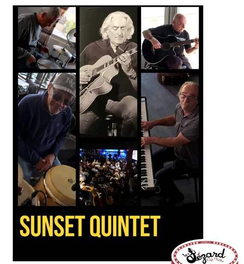 Affiche de Concert de Jazz | Sunset Quintet !