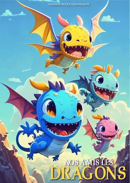 Affiche de Nos amis les dragons