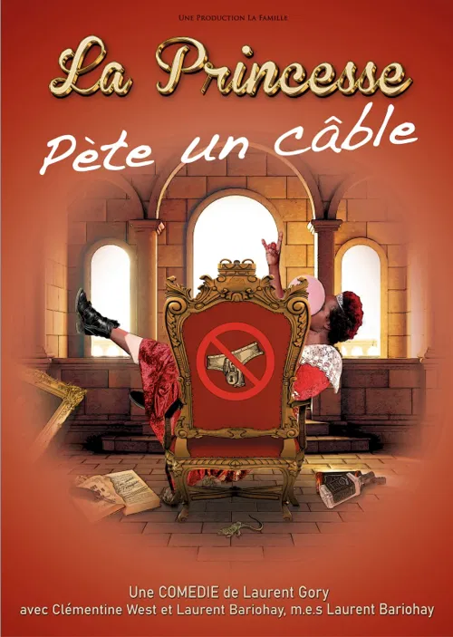Affiche de La princesse pète un câble